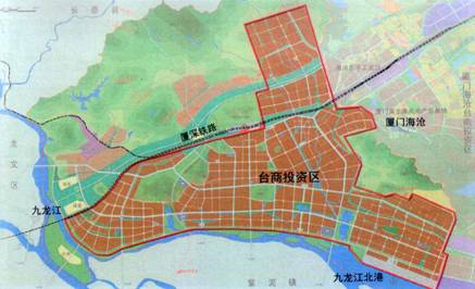 图6:漳州台商投资区空间示意图